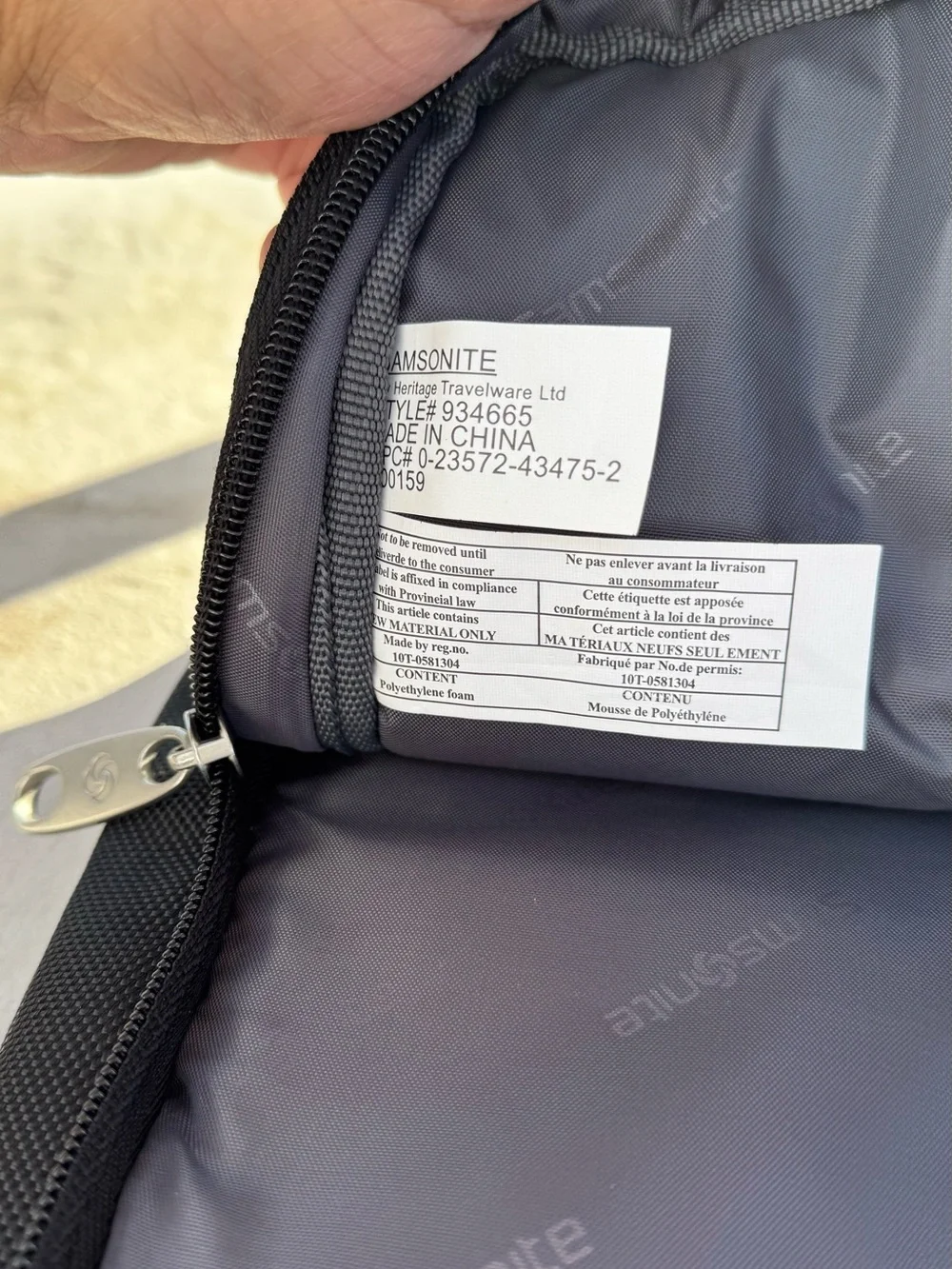 Samsonite Black Professional Laptop/Work Bag 💼 with Removable Shoulder Strap